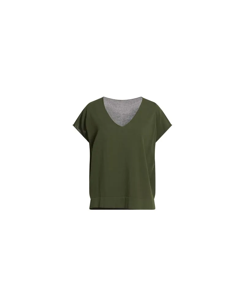 BASE Milano STRICKWAREN - Pulloverauf YOOX.COM Grün