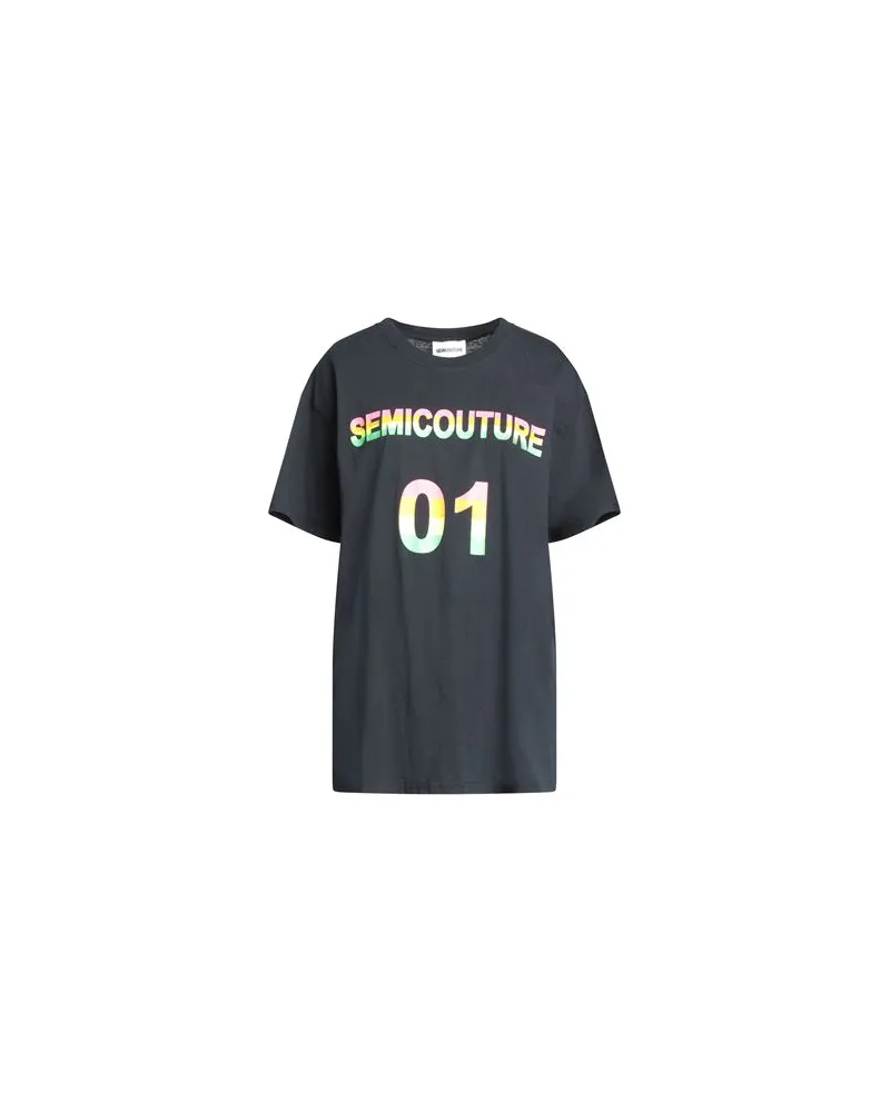 Semicouture TOPS - T-shirtsauf YOOX.COM Schwarz