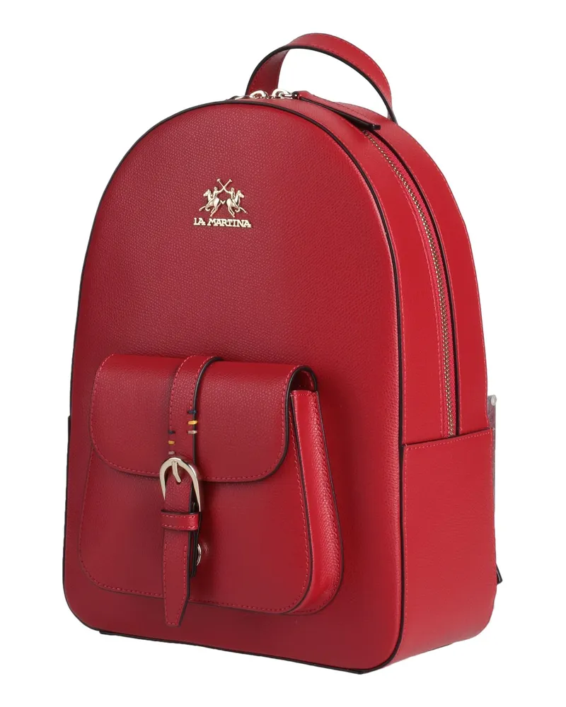 La Martina Rucksack Rot