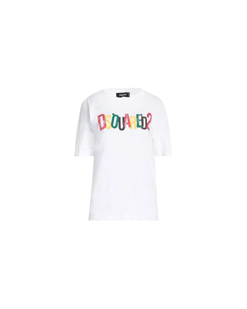 Dsquared2 TOPS - T-shirtsauf YOOX.COM Weiß