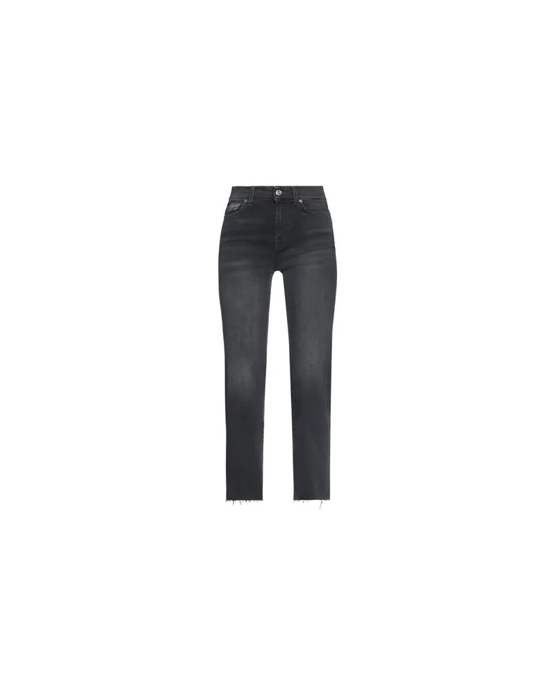7 for all mankind HOSEN & RÖCKE - Jeanshosenauf YOOX.COM Schwarz