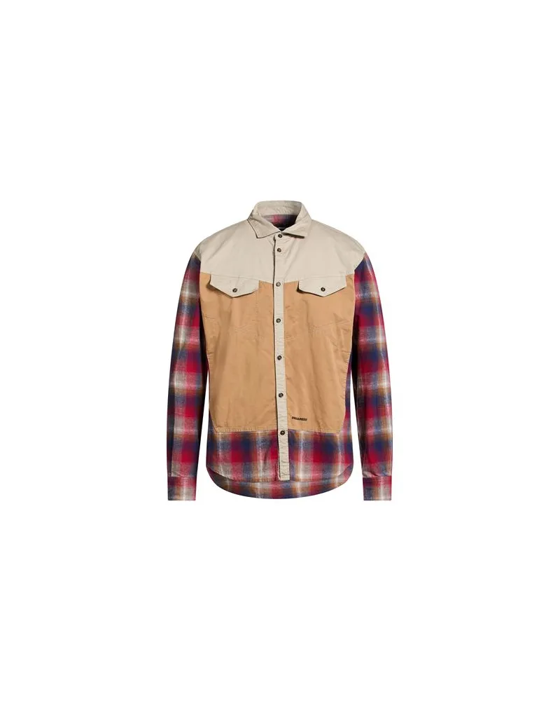 Dsquared2 TOPS - Hemdenauf YOOX.COM Hellbraun