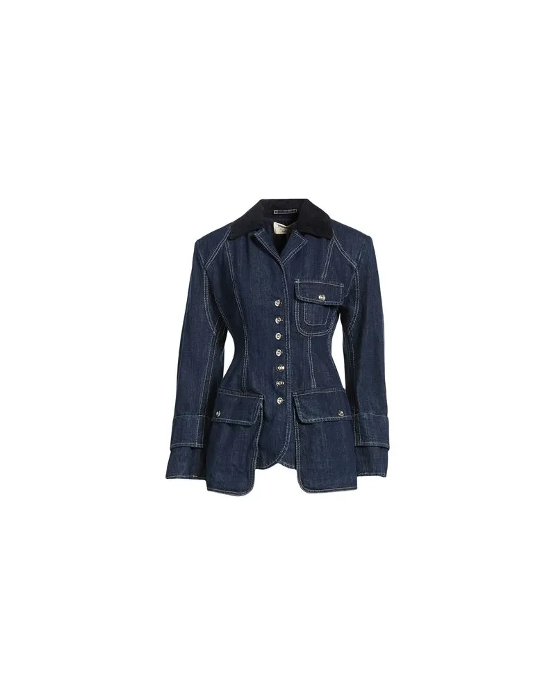 MAX&Co. JACKEN & MÄNTEL - Jeansjacken/Mäntelauf YOOX.COM Blau
