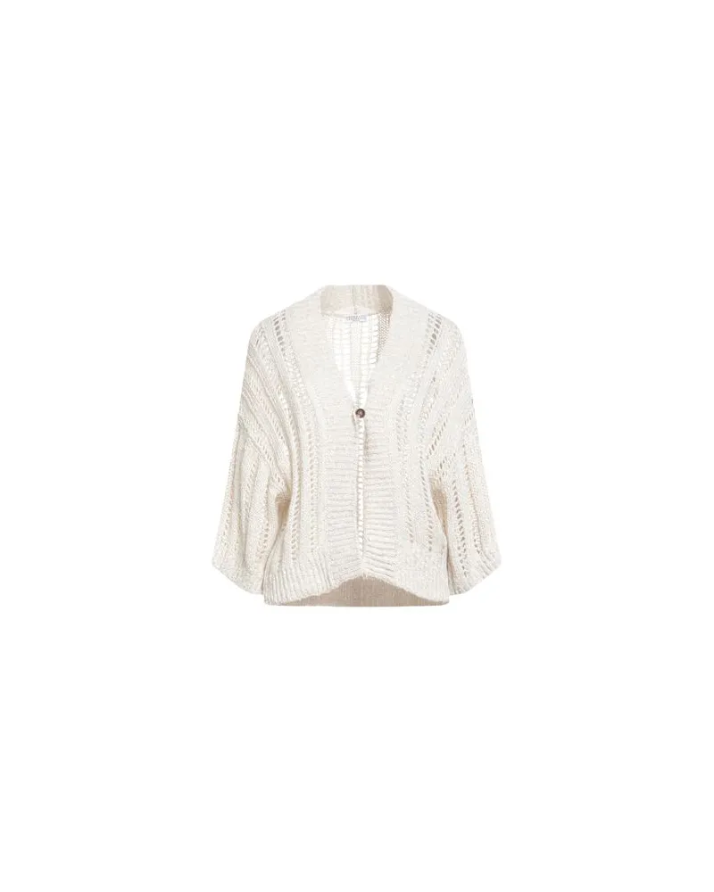 Brunello Cucinelli STRICKWAREN - Strickjackenauf YOOX.COM Beige