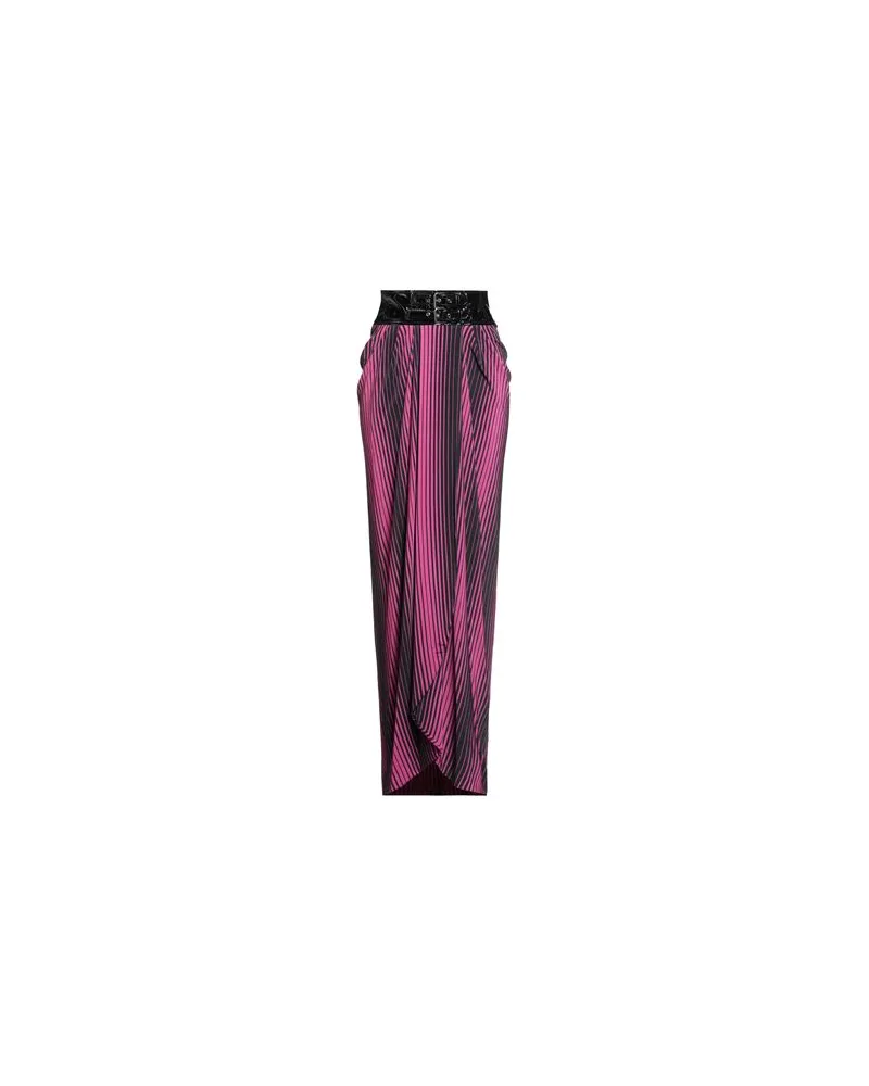 Moschino HOSEN & RÖCKE - Maxi-Röckeauf YOOX.COM Fuchsia