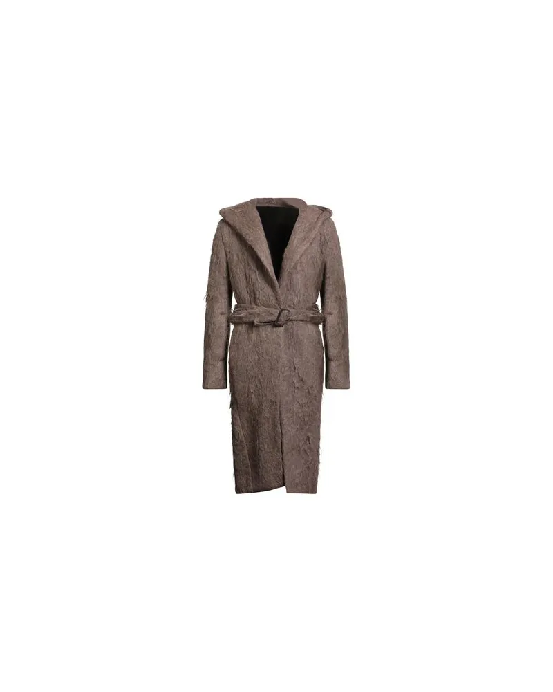 Rick Owens JACKEN & MÄNTEL - Mäntelauf YOOX.COM Dunkelbraun