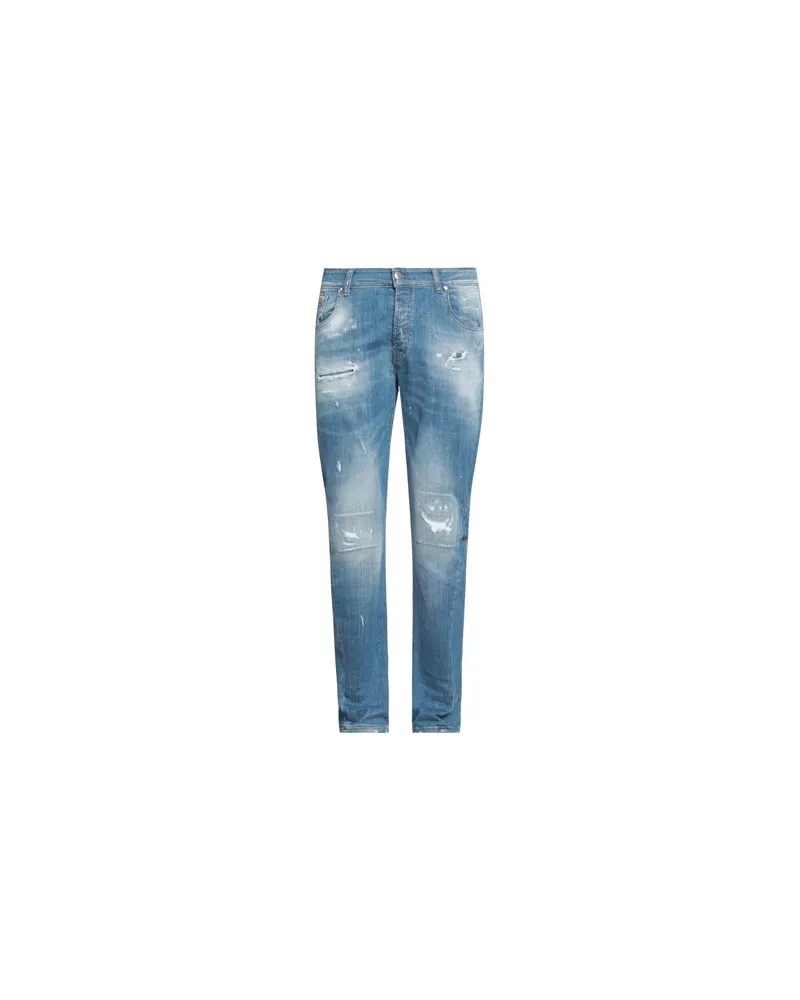 John Richmond HOSEN & RÖCKE - Jeanshosenauf YOOX.COM Blau