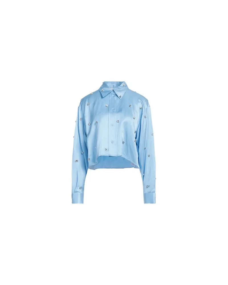 Sandro TOPS - Hemdenauf YOOX.COM Hellblau