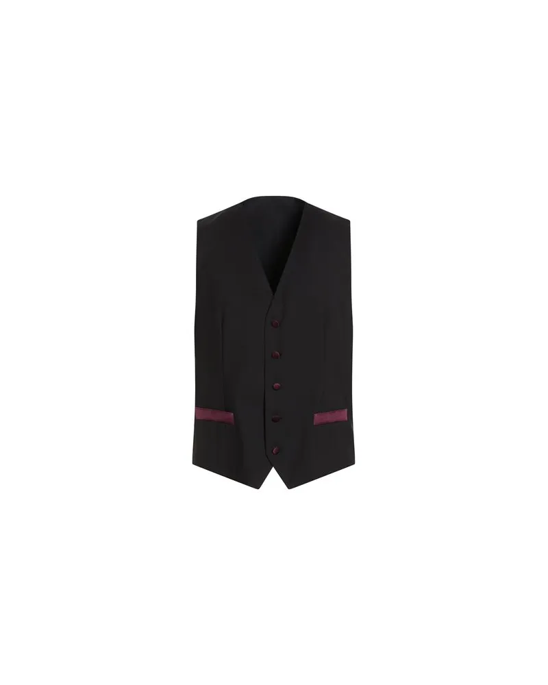 Dolce & Gabbana ANZÜGE und CO-ORDS - Couture-Westenauf YOOX.COM Schwarz