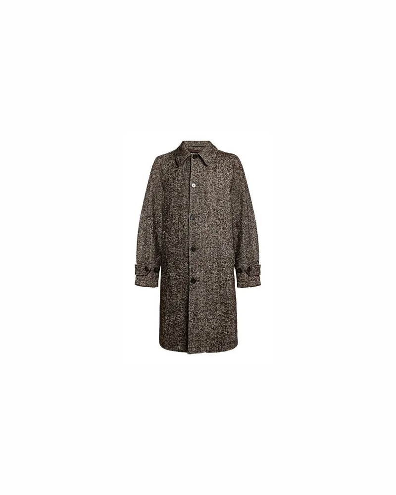 Officine Generale JACKEN & MÄNTEL - Mäntelauf YOOX.COM Schokobraun