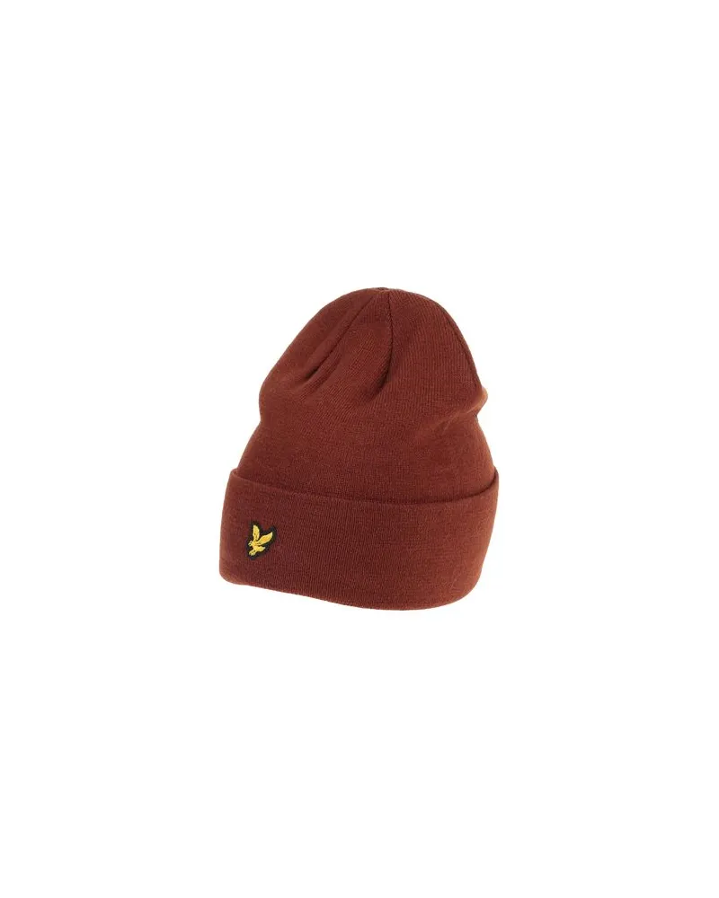Lyle & Scott ACCESSOIRES - Mützen & Hüteauf YOOX.COM Braun