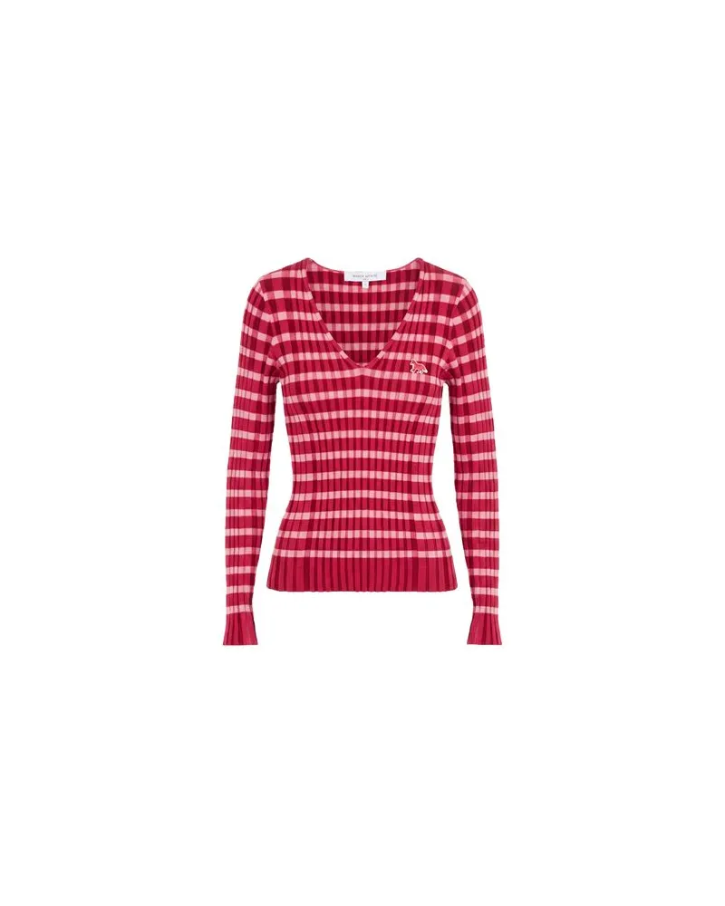 Kitsuné STRICKWAREN - Pulloverauf YOOX.COM Fuchsia