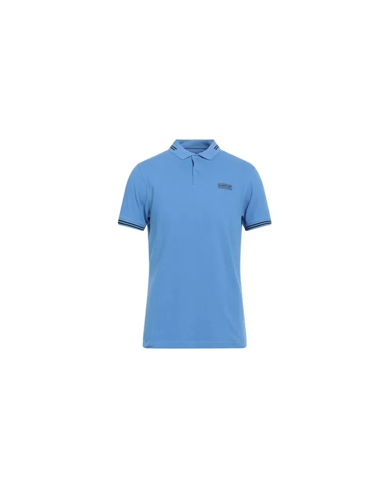 Barbour INTERNATIONAL - TOPS - Poloshirtsauf YOOX.COM Hellblau