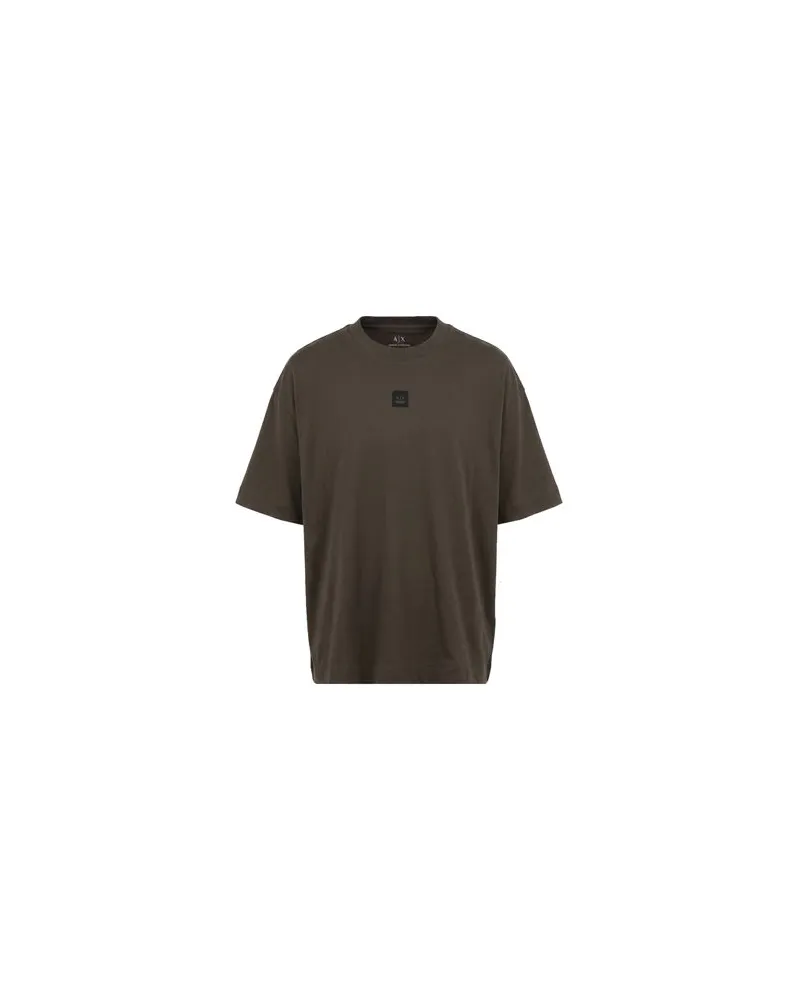 Armani Exchange TOPS - T-shirtsauf YOOX.COM Militärgrün