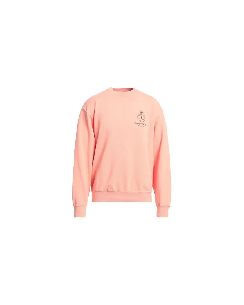 SPORTY & RICH TOPS - Sweatshirtsauf YOOX.COM Lachs