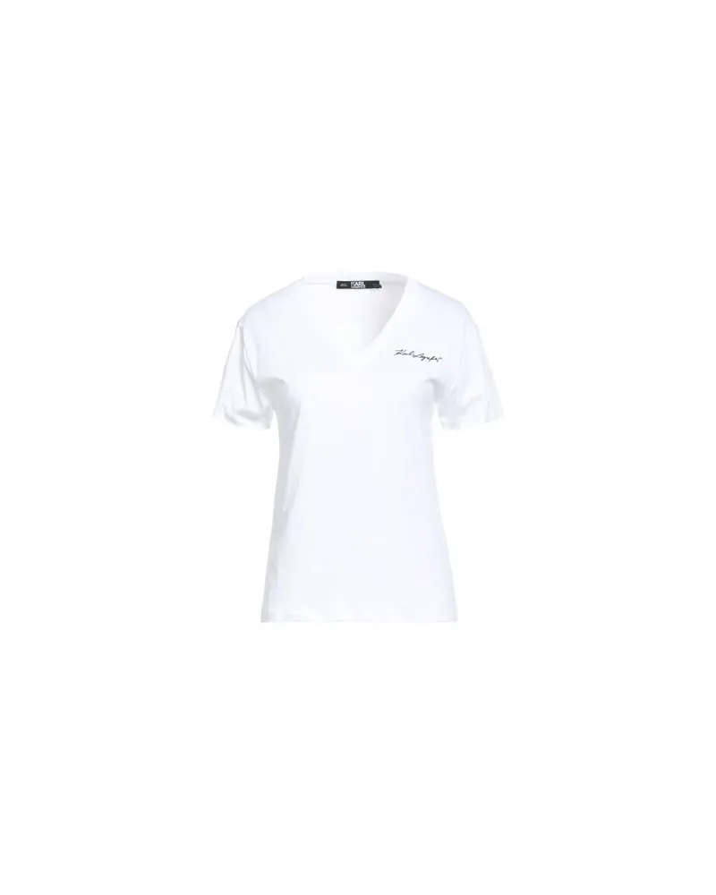Karl Lagerfeld TOPS - T-shirtsauf YOOX.COM Weiß