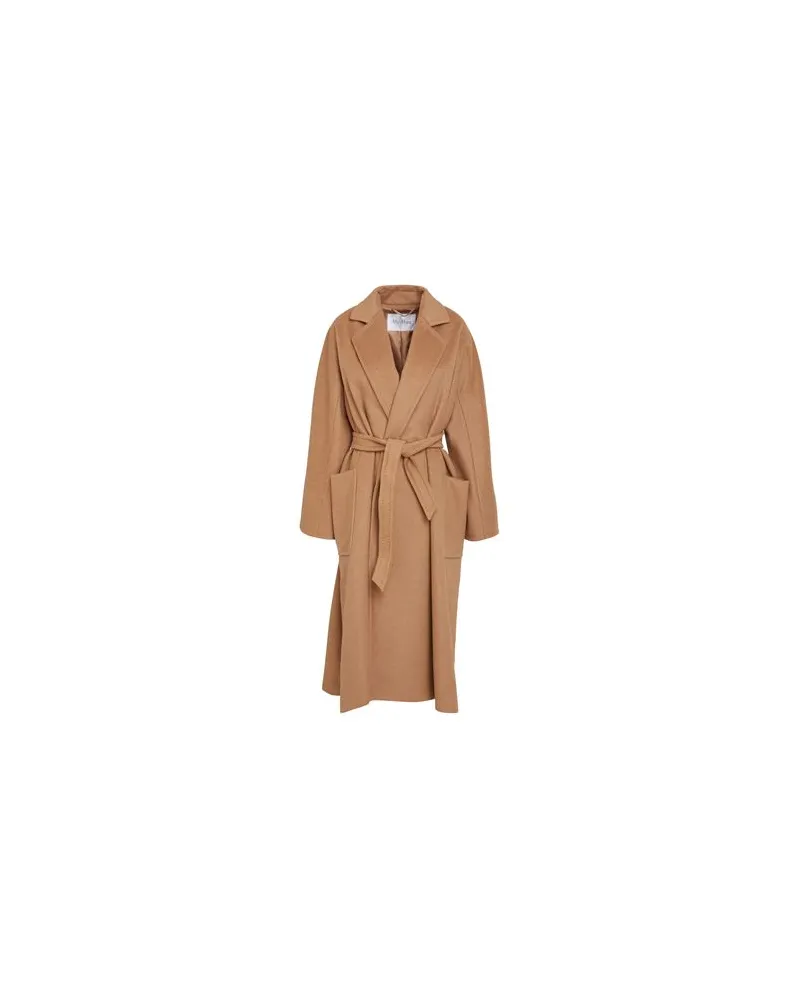 Max Mara JACKEN & MÄNTEL - Mäntelauf YOOX.COM Kamel
