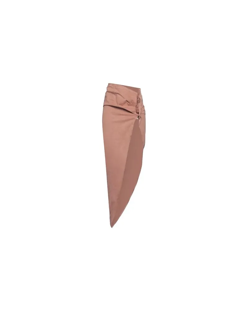 DRKSHDW by Rick Owens HOSEN & RÖCKE - Maxi-Röckeauf YOOX.COM Hellrosa