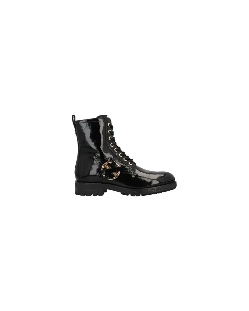 Moschino SCHUHE - Stiefelettenauf YOOX.COM Schwarz