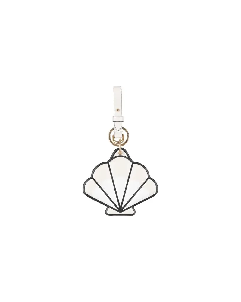 Moncler Kleinlederwaren - Schlüsselanhängerauf YOOX.COM Elfenbein