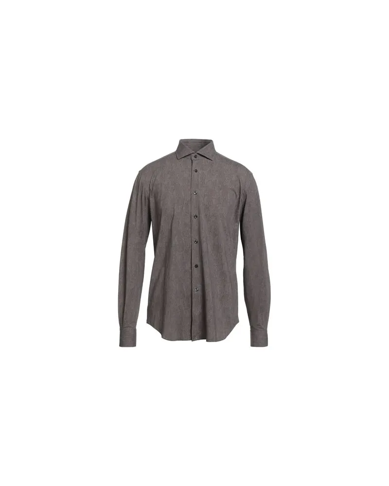 XACUS ACTIVE SHIRT - TOPS - Hemdenauf YOOX.COM Dunkelbraun
