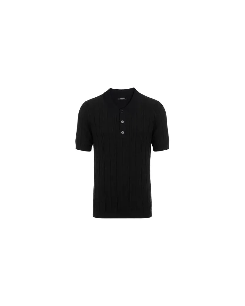 Balmain TOPS - Poloshirtsauf YOOX.COM Schwarz