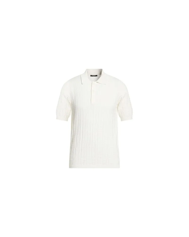 Balmain TOPS - Poloshirtsauf YOOX.COM Weiß