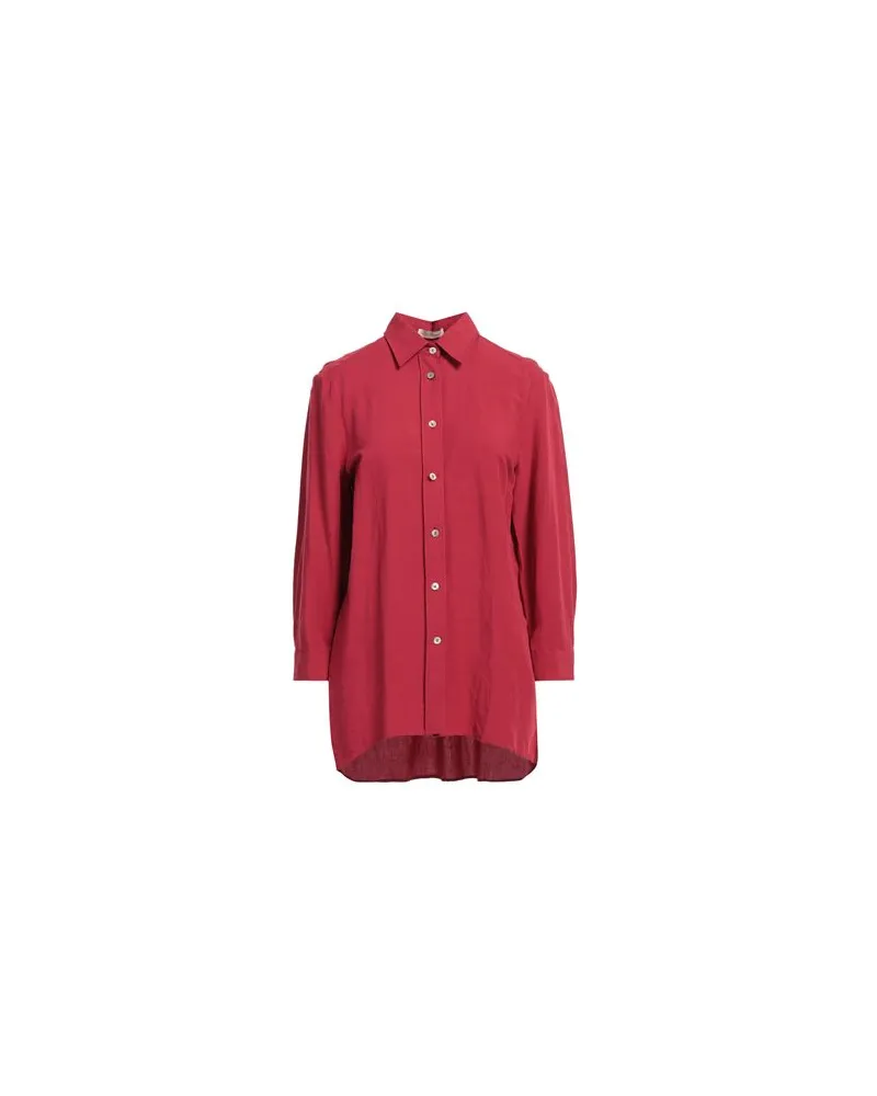 Camicettasnob TOPS - Hemdenauf YOOX.COM Ziegelrot