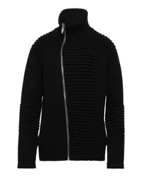 Les Hommes Strickjacke Schwarz