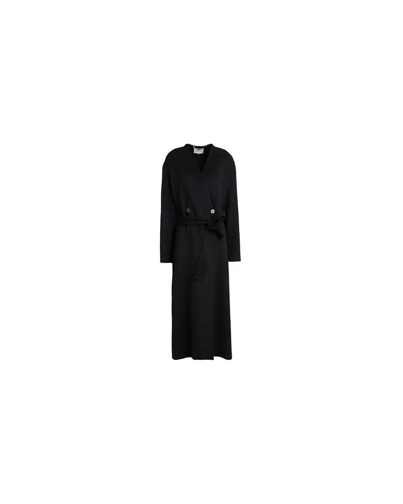 Manila Grace JACKEN & MÄNTEL - Mäntelauf YOOX.COM Schwarz