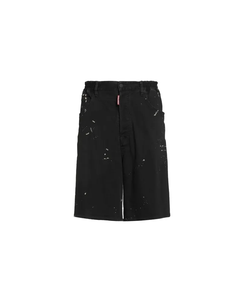 Dsquared2 ICON - HOSEN & RÖCKE - Jeansshortsauf YOOX.COM Schwarz