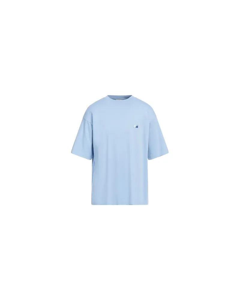 Drôle de Monsieur TOPS - T-shirtsauf YOOX.COM Himmelblau