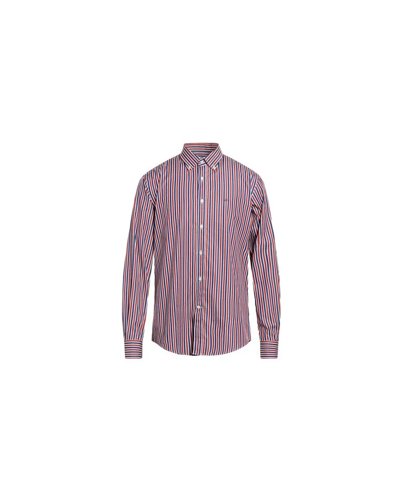 Paul & Shark TOPS - Hemdenauf YOOX.COM Ziegelrot