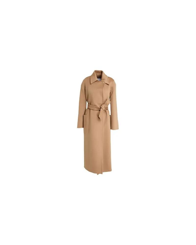 Max Mara JACKEN & MÄNTEL - Mäntelauf YOOX.COM Kamel