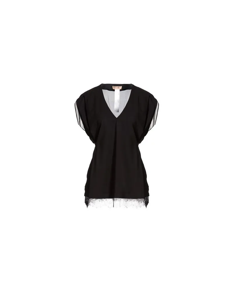 Twin-Set TOPS - Topsauf YOOX.COM Schwarz