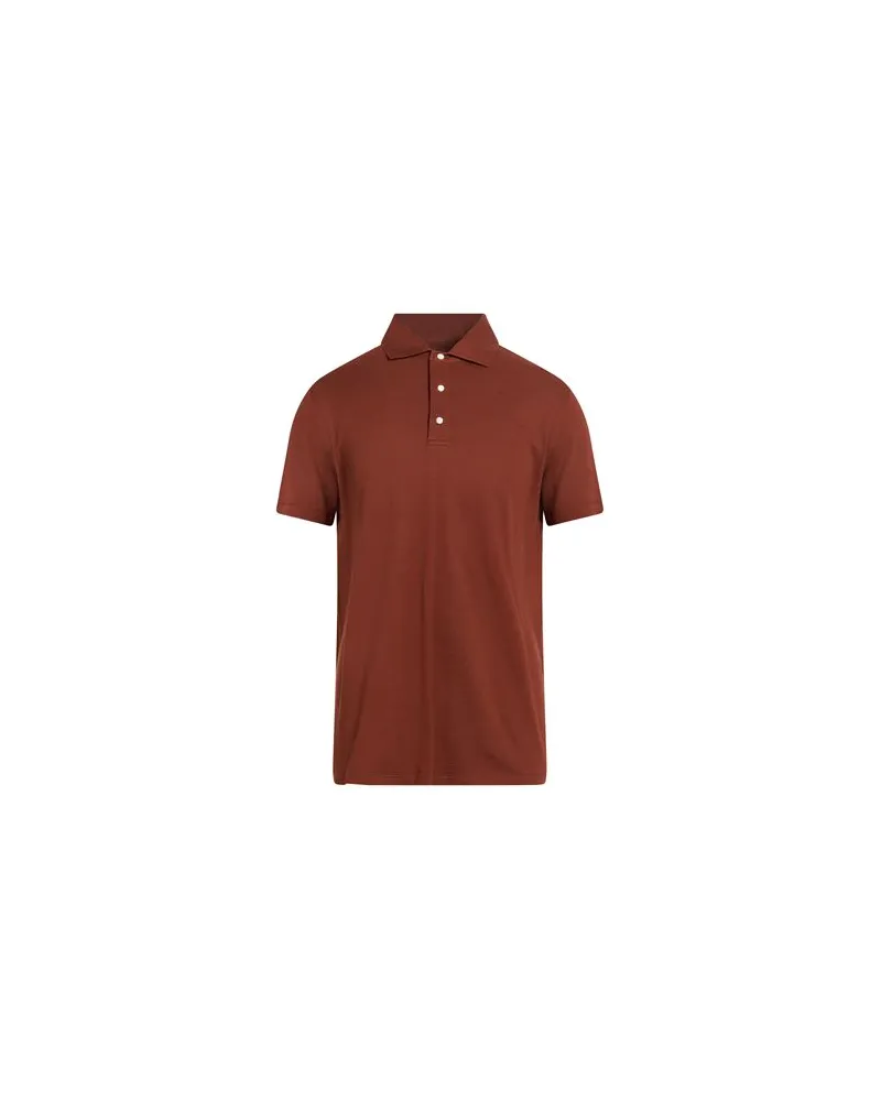 Isaia TOPS - Poloshirtsauf YOOX.COM Braun