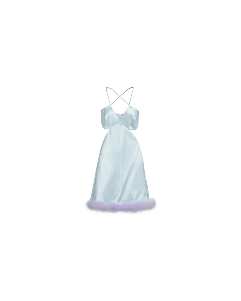 Amen KLEIDER - Mini-Kleiderauf YOOX.COM Himmelblau