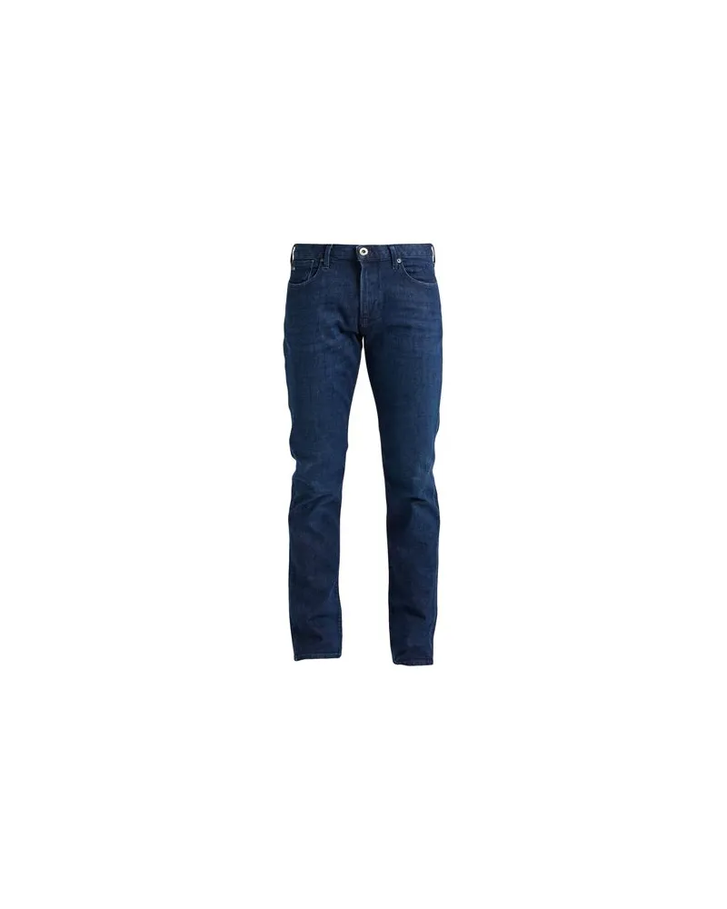 Emporio Armani HOSEN & RÖCKE - Jeanshosenauf YOOX.COM Blau