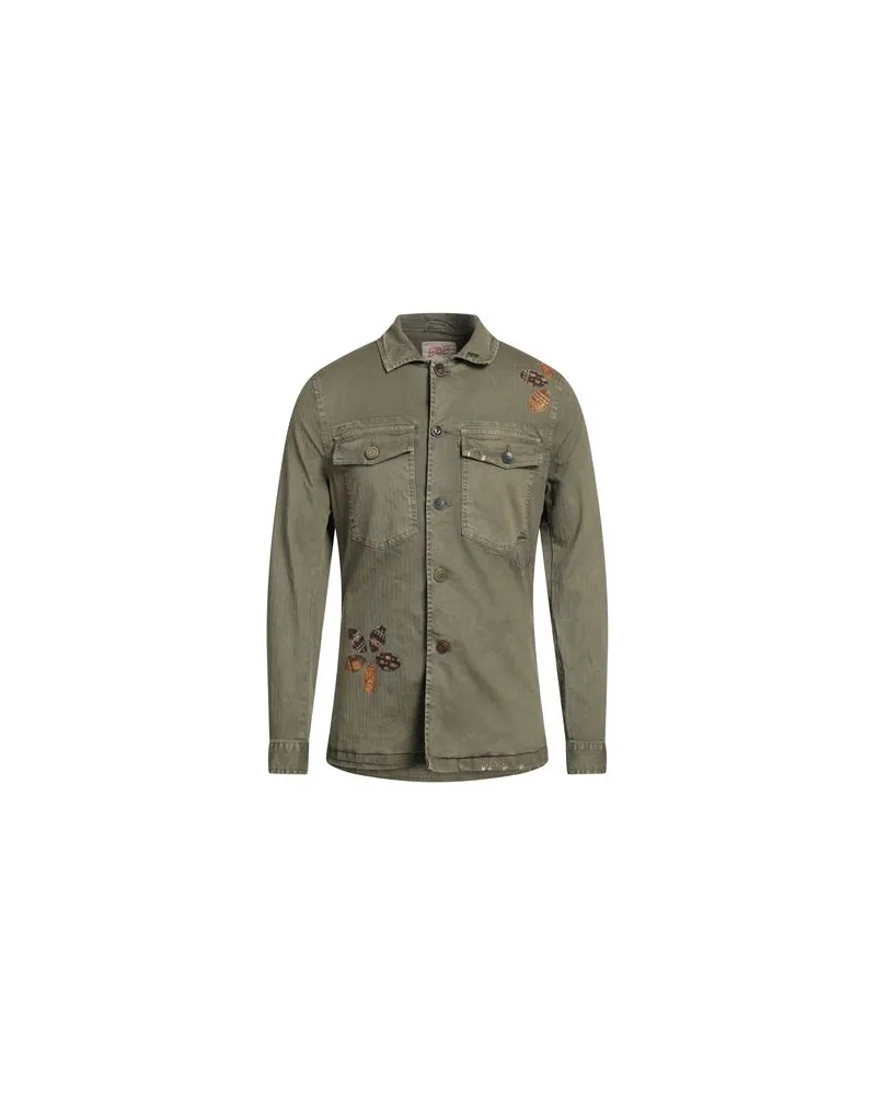 BOB TOPS - Hemdenauf YOOX.COM Militärgrün