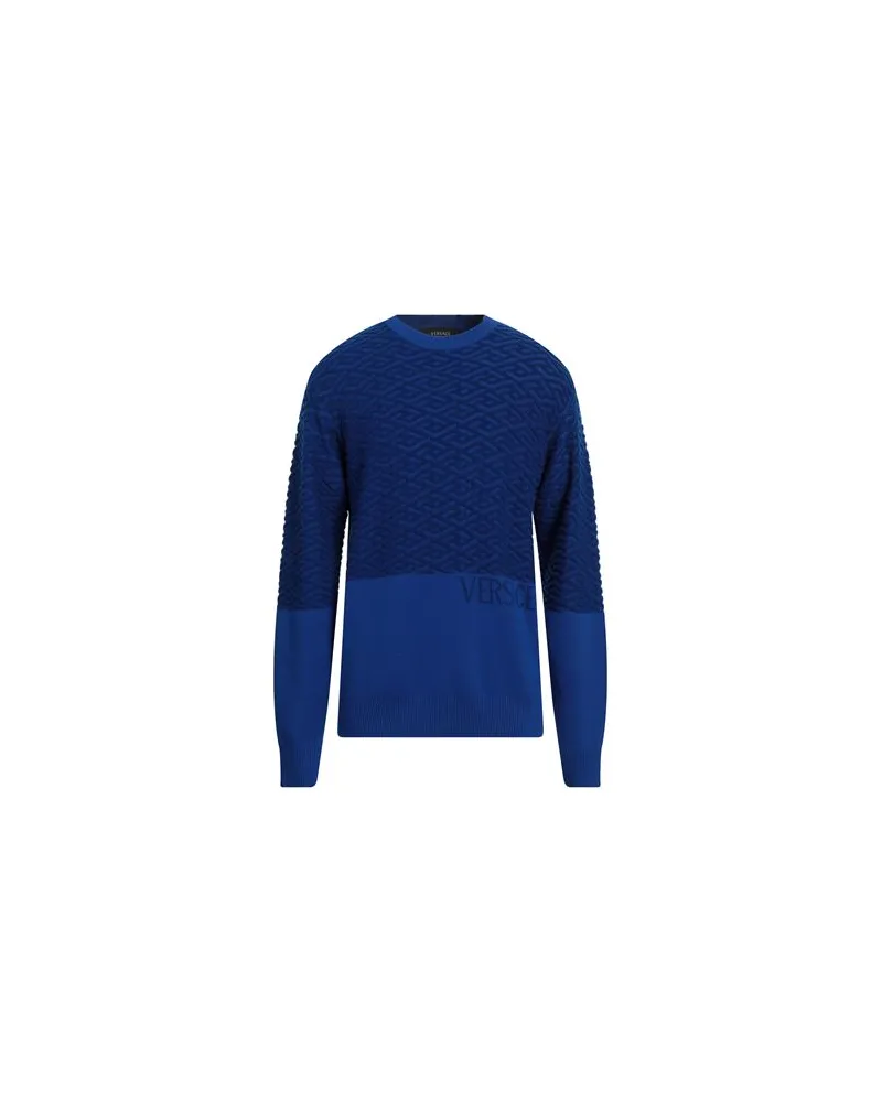Versace STRICKWAREN - Pulloverauf YOOX.COM Blau