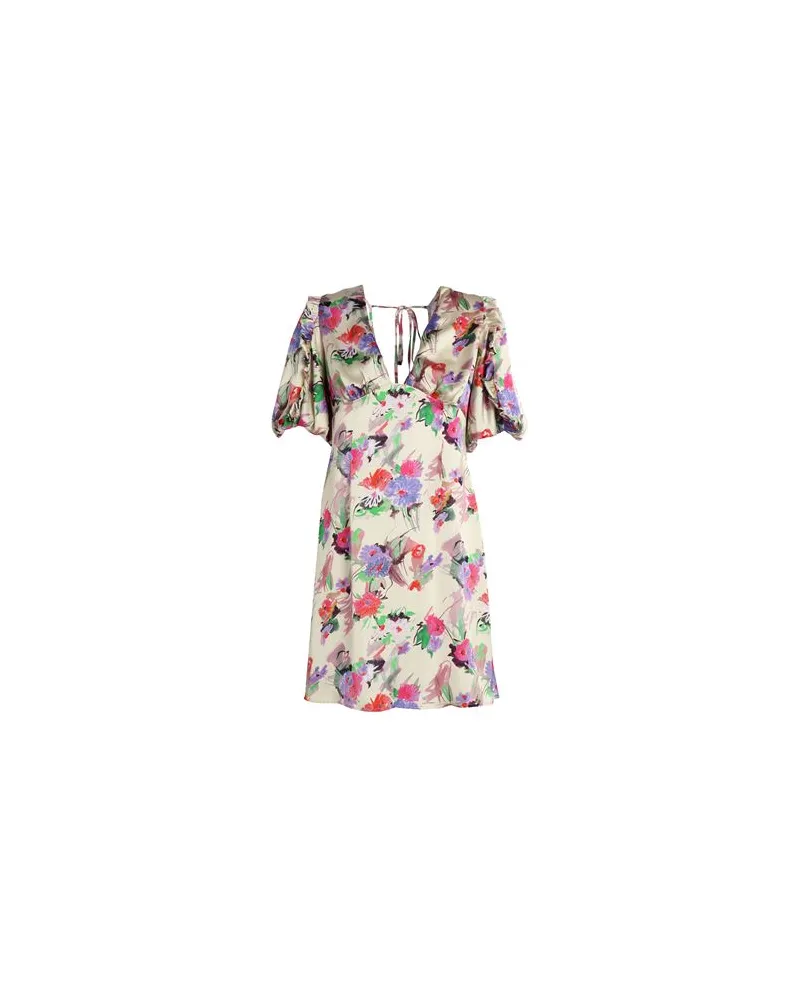 Topshop KLEIDER - Mini-Kleiderauf YOOX.COM Beige