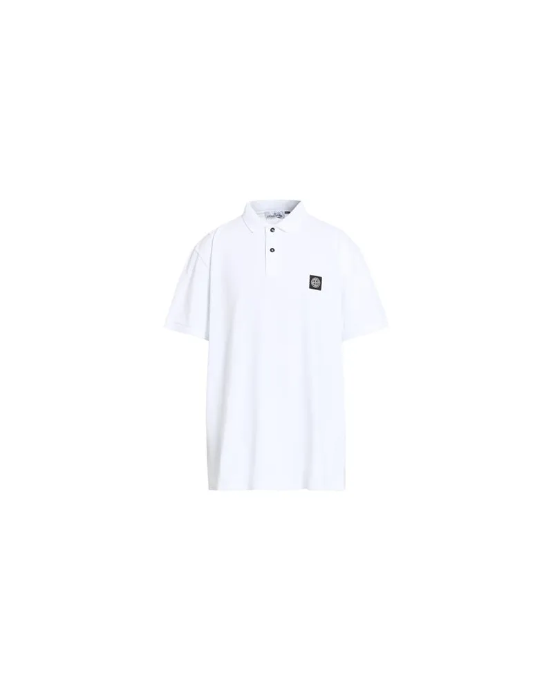 Stone Island TOPS - Poloshirtsauf YOOX.COM Weiß