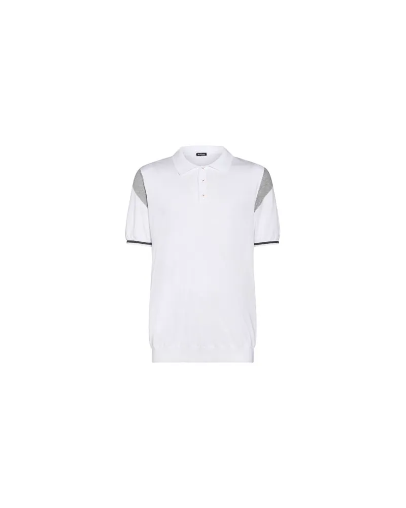 Kiton TOPS - Poloshirtsauf YOOX.COM Weiß