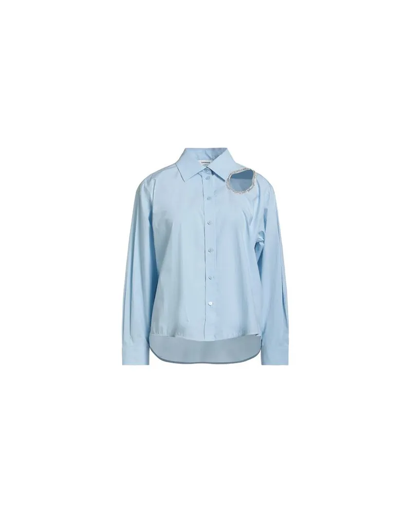 Sandro TOPS - Hemdenauf YOOX.COM Himmelblau