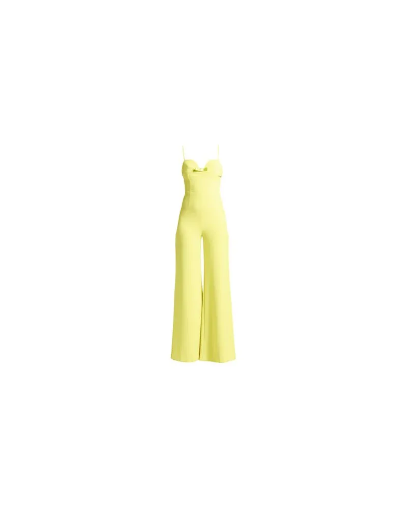 Elisabetta Franchi OVERALLS - Jumpsuitsauf YOOX.COM Limettengrün