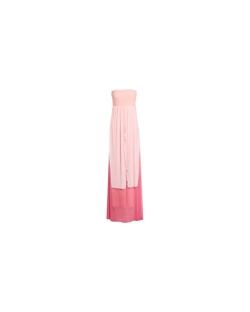 Rinascimento KLEIDER - Maxi-Kleiderauf YOOX.COM Rosa