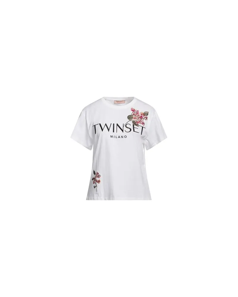Twin-Set TOPS - T-shirtsauf YOOX.COM Weiß