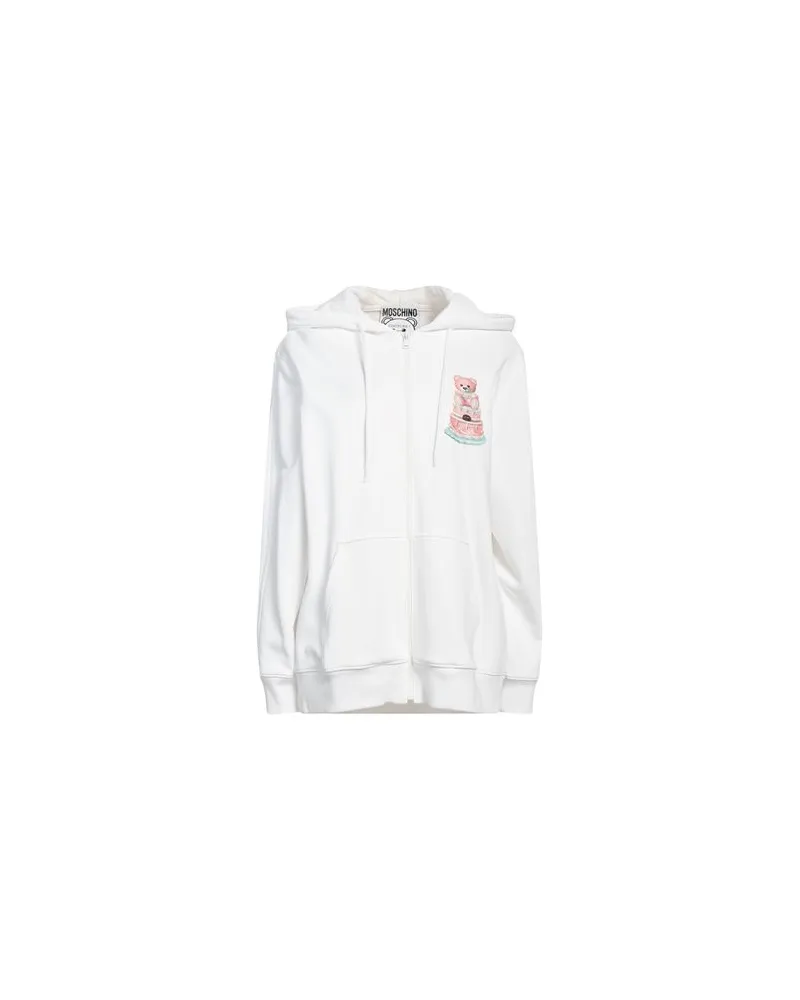 Moschino TOPS - Sweatshirtsauf YOOX.COM Weiß