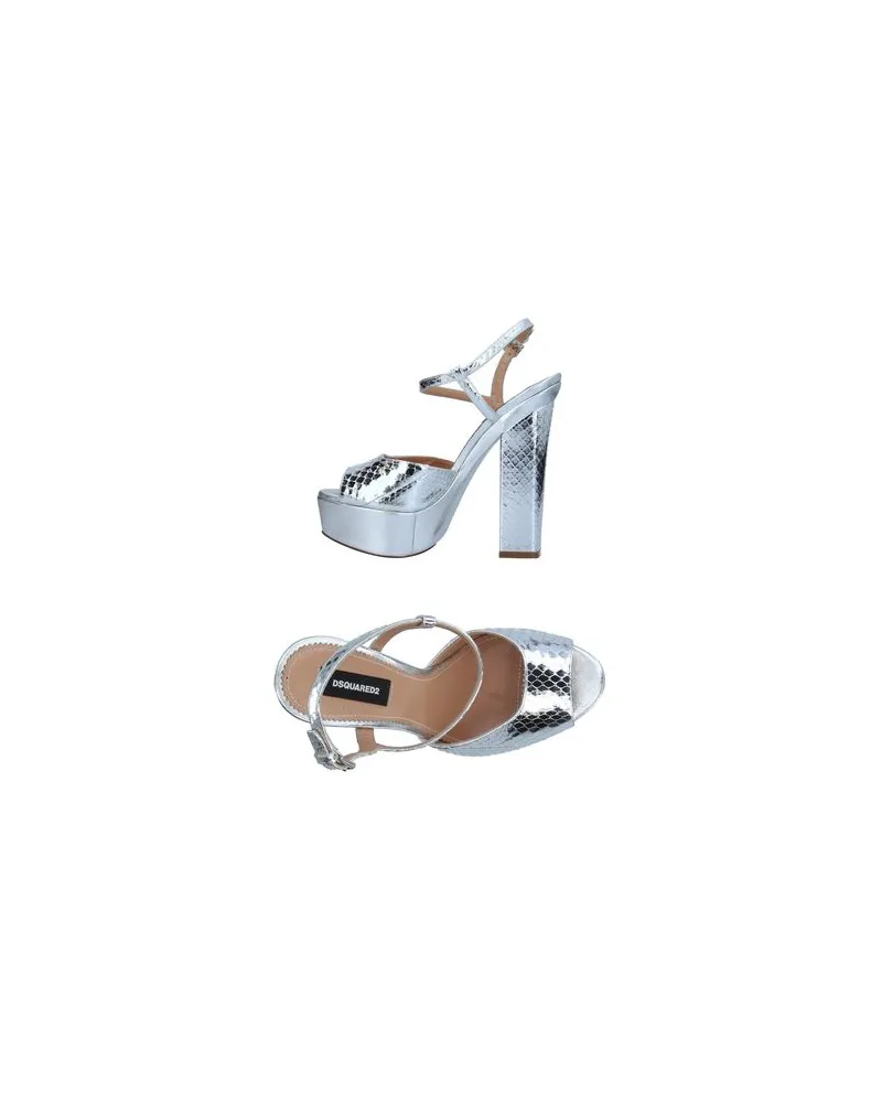 Dsquared2 SCHUHE - Sandalenauf YOOX.COM Silber