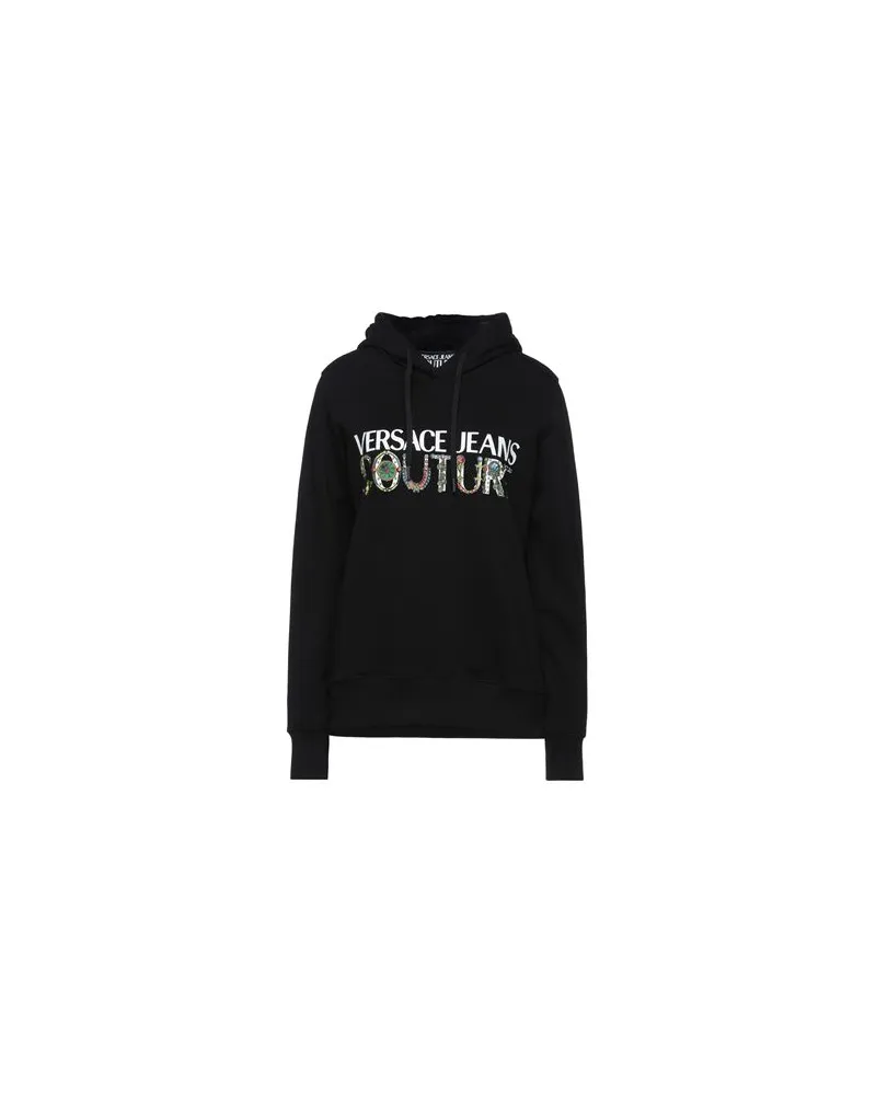 Versace Jeans TOPS - Sweatshirtsauf YOOX.COM Schwarz